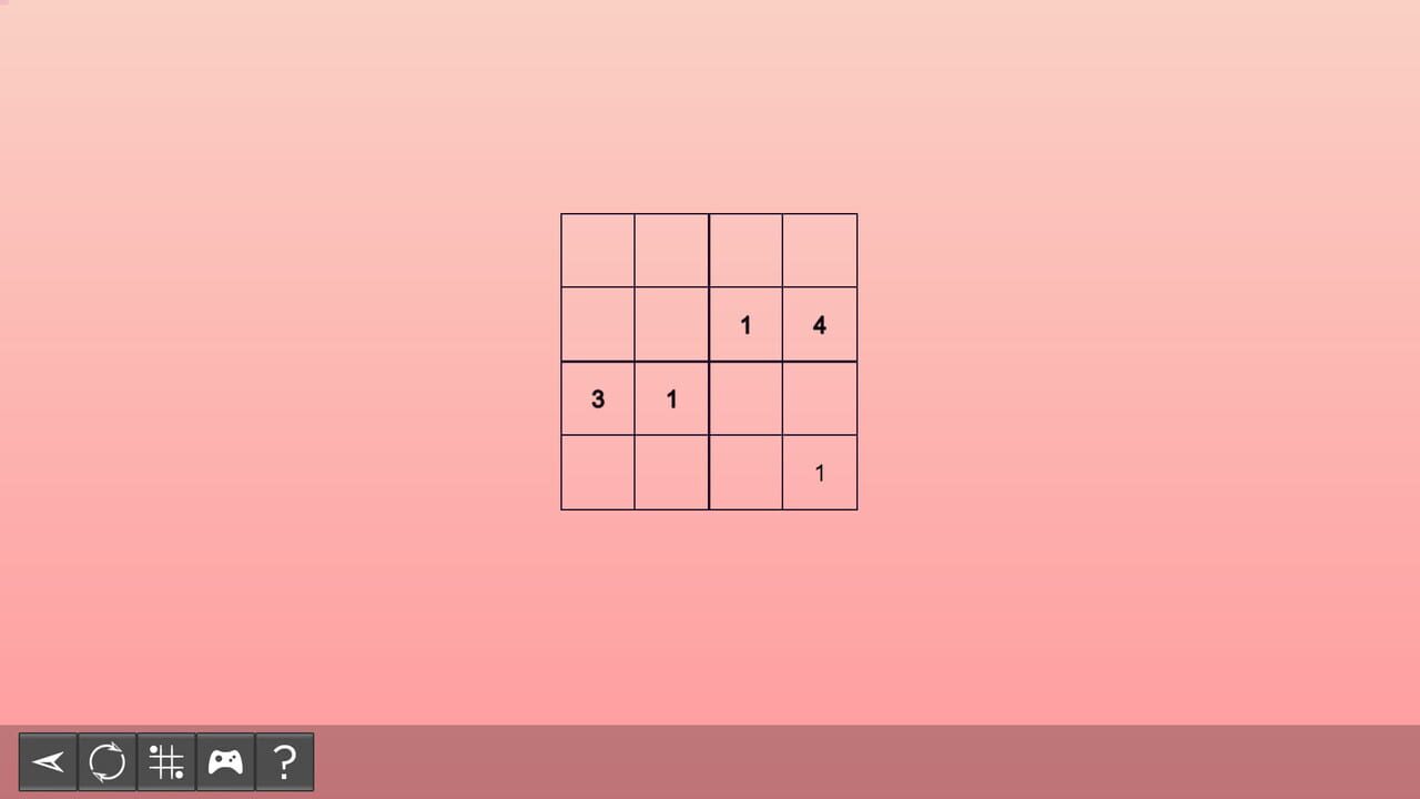 My Sudoku: Classic 4x4 Easy 4 — Screenshot 2