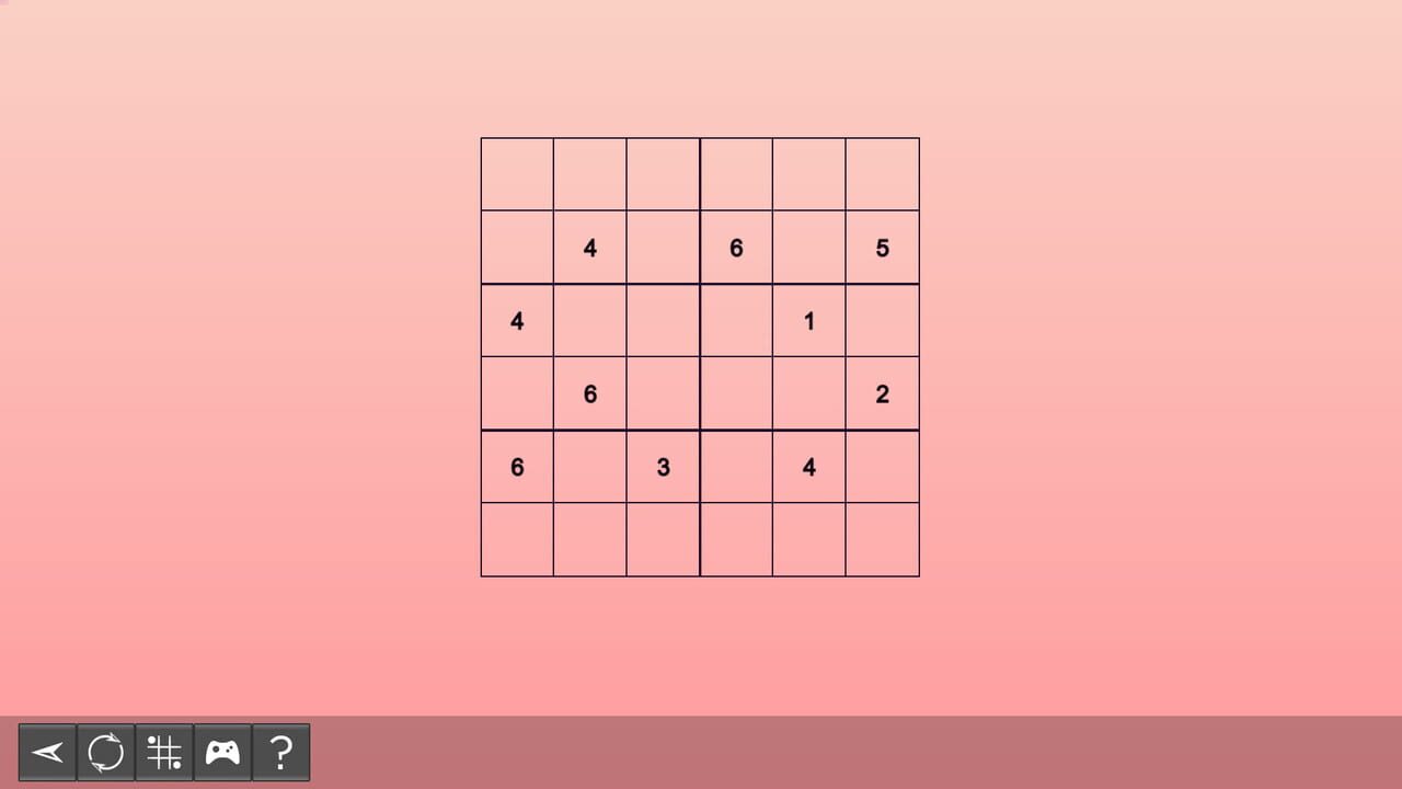 My Sudoku: Classic 6x6 Medium 2 — Screenshot 3
