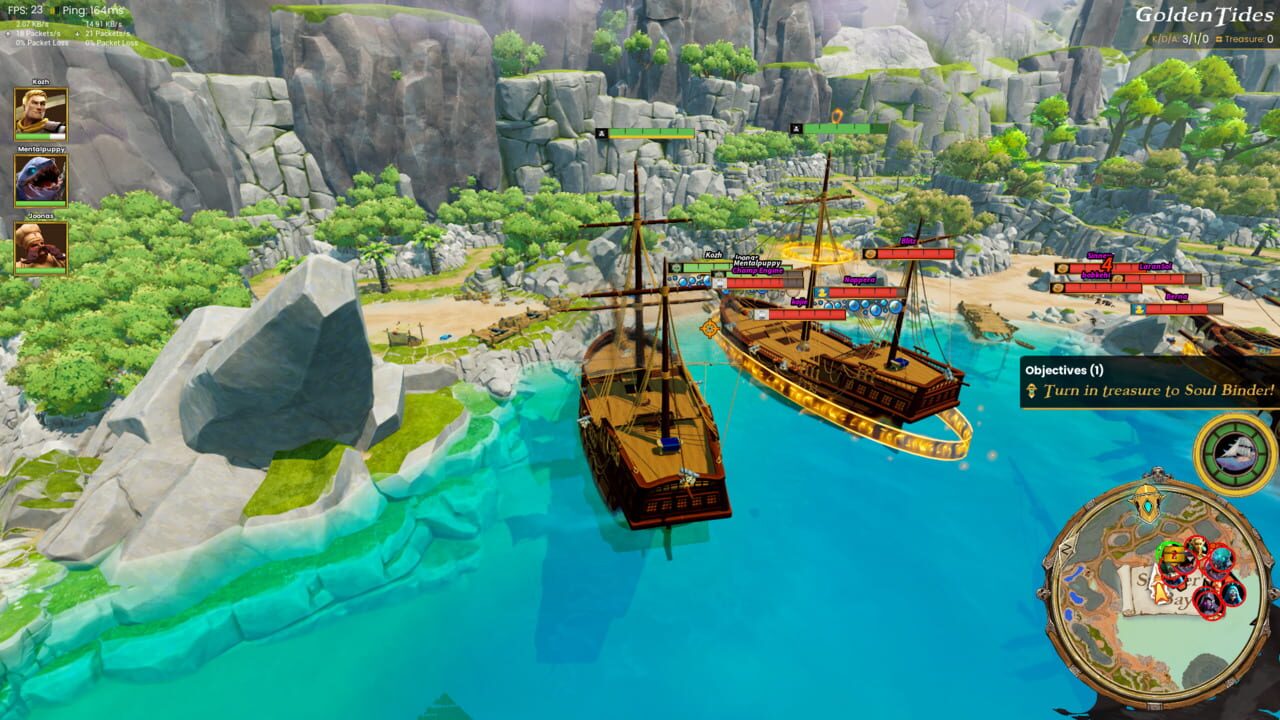 Golden Tides Screenshot 1