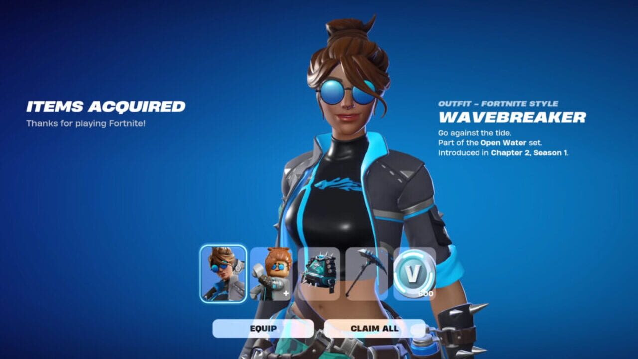 Fortnite - The Wavebreaker Pack