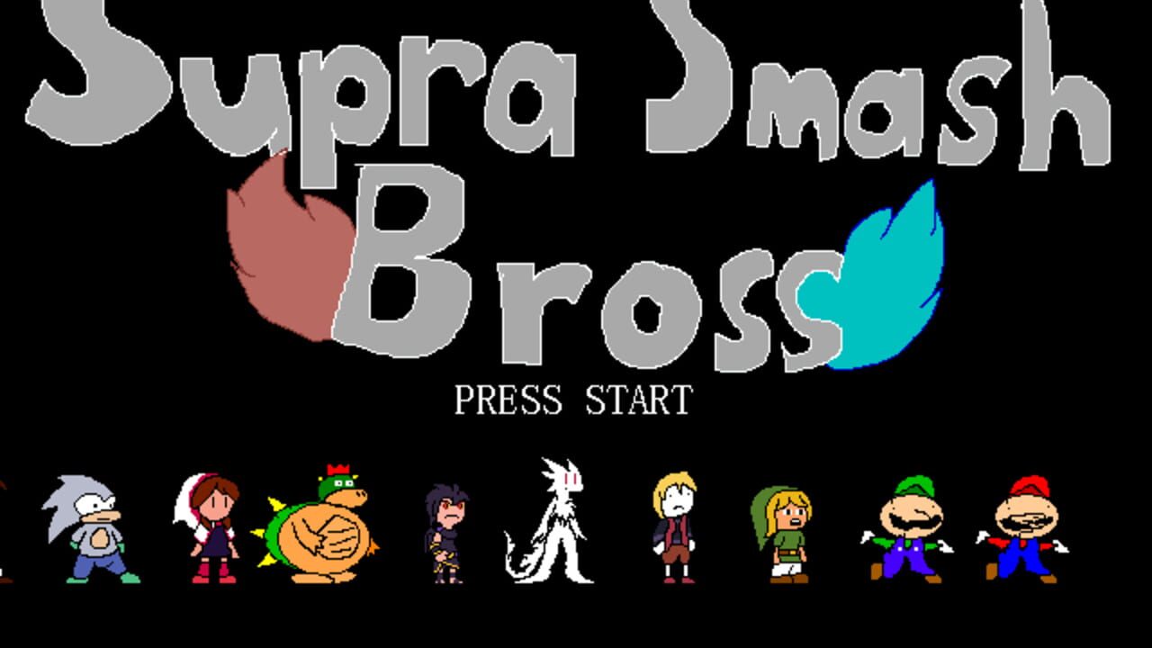 Supra Smash Bross For the Commodore 64 and ZX Spectrum media