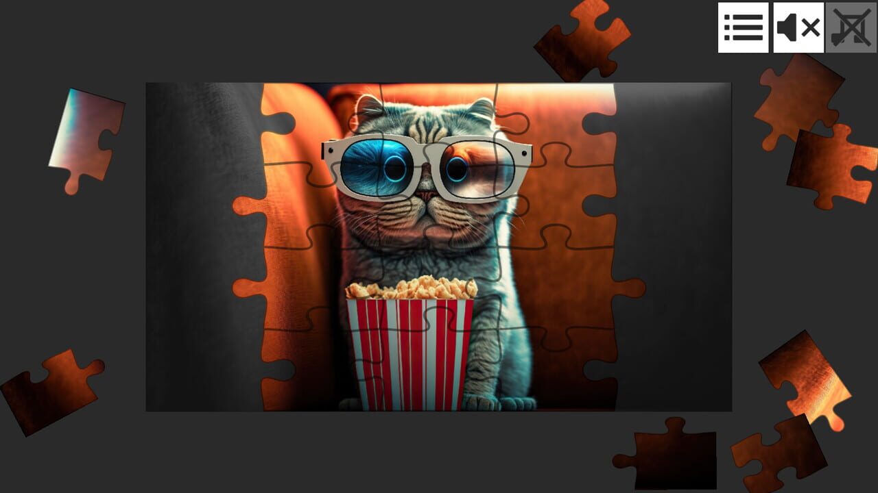 Cat Jigsaw Puzzle Games Image