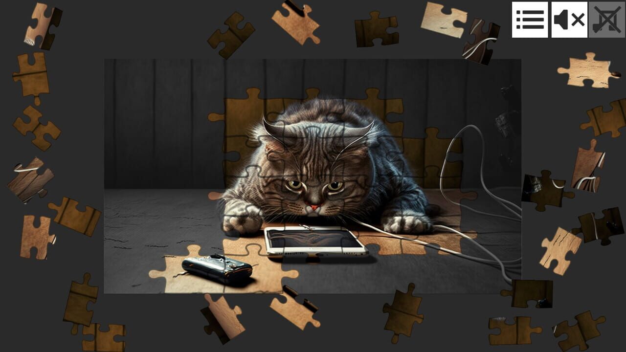 Cat Jigsaw Puzzle Games Image