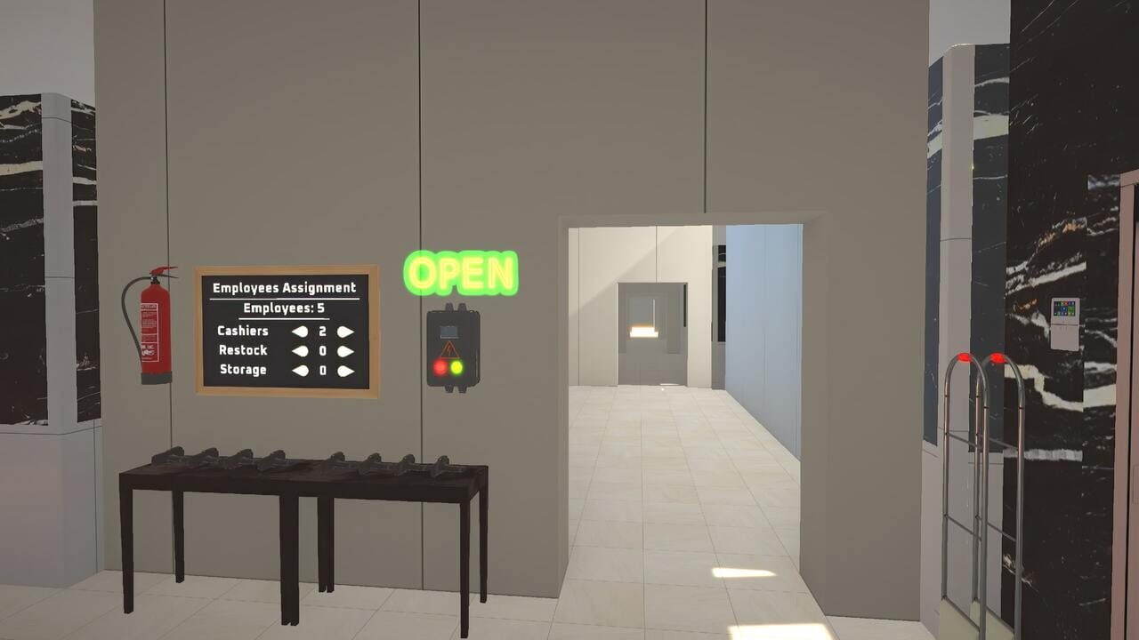 Supermarket Business Simulator — Screenshot 1