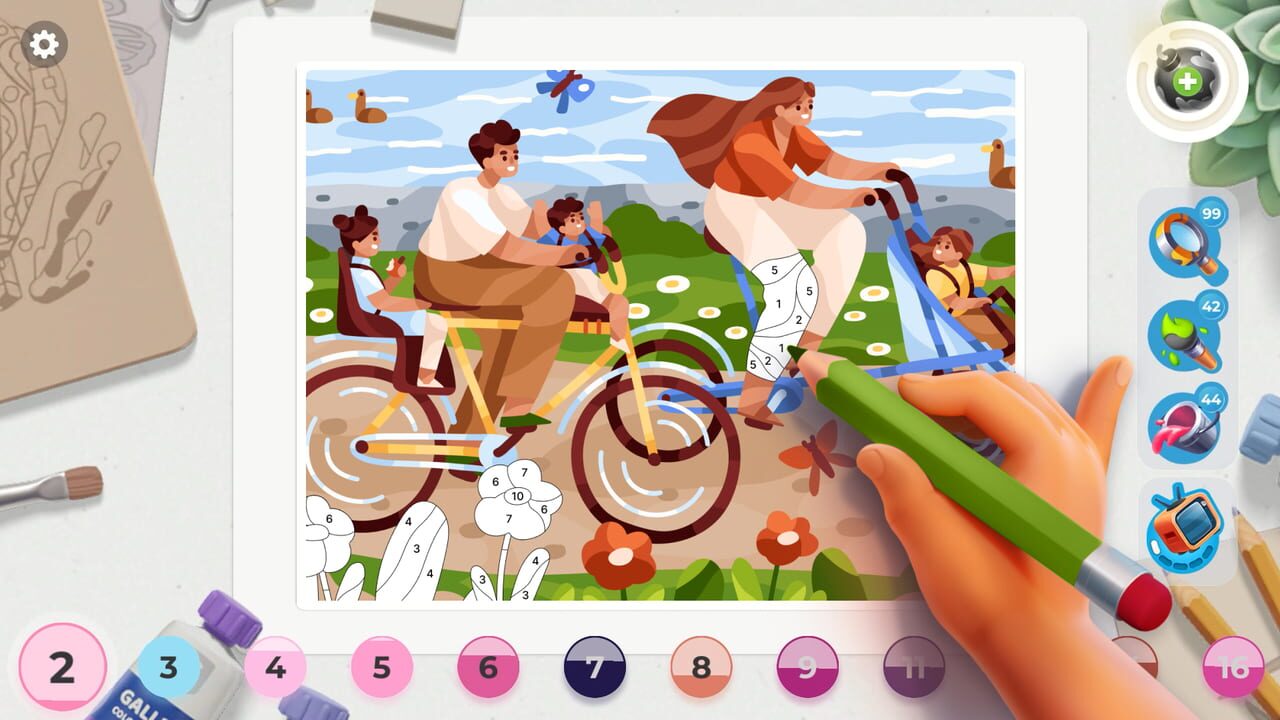 Gallery: Coloring book & decor Screenshot 1