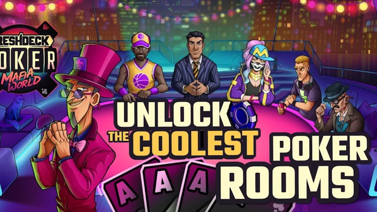 Fresh Deck Poker: Mafia World Screenshot 1