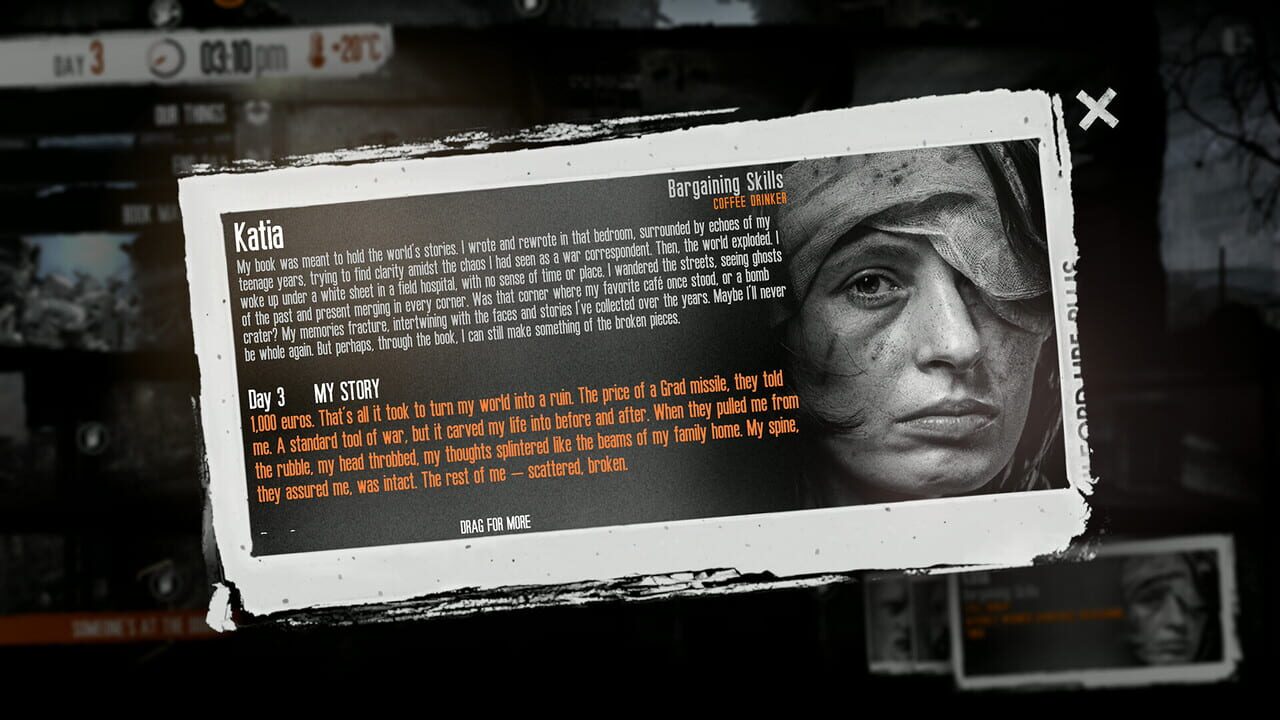 This War of Mine: Forget Celebrations Image