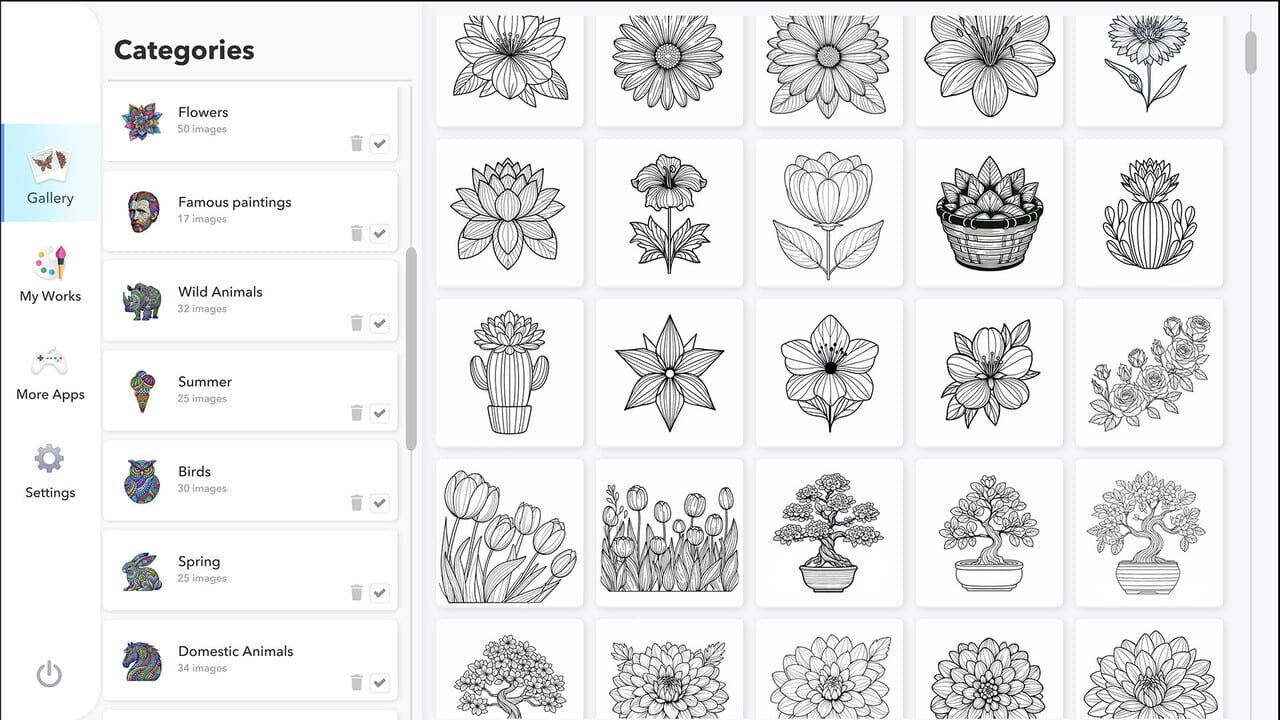 Coloring Book for Adults 2: Full Version — Screenshot 2