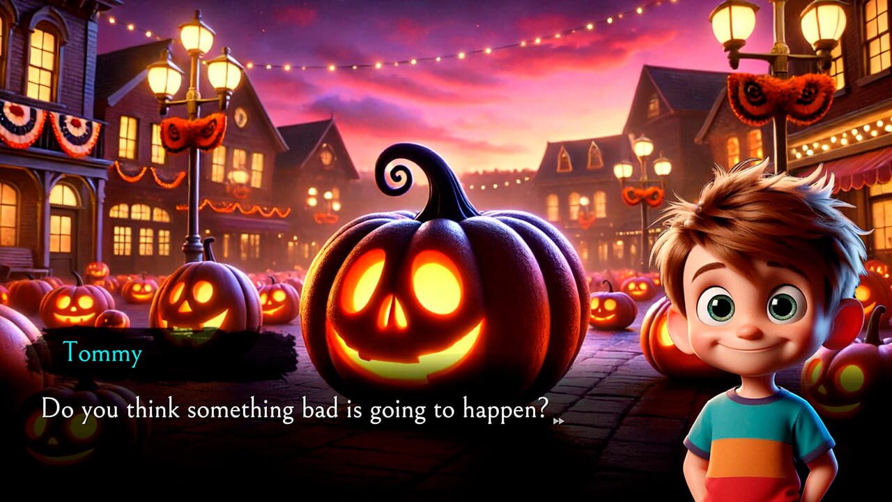 Glimmer and the Dark Halloween Pumpkin Image