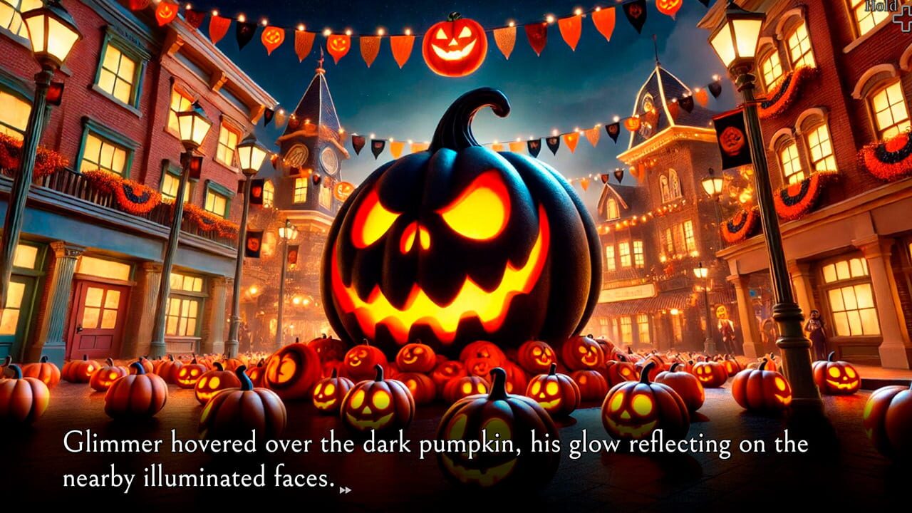 Glimmer and the Dark Halloween Pumpkin Image