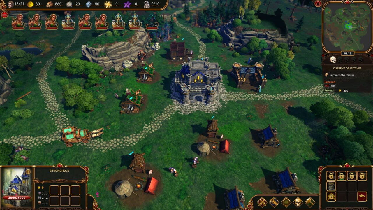 Screenshot de Lessaria: Fantasy Kingdom Sim