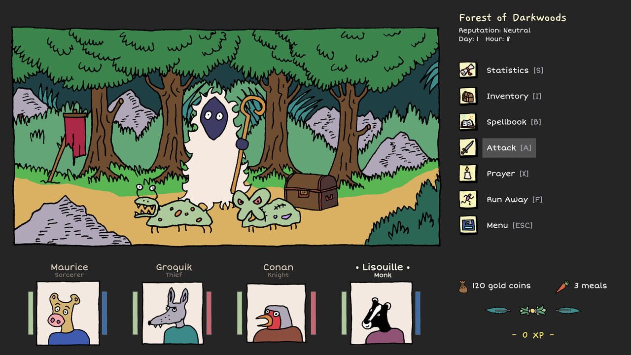 Screenshot de Heroes of the Seven Islands