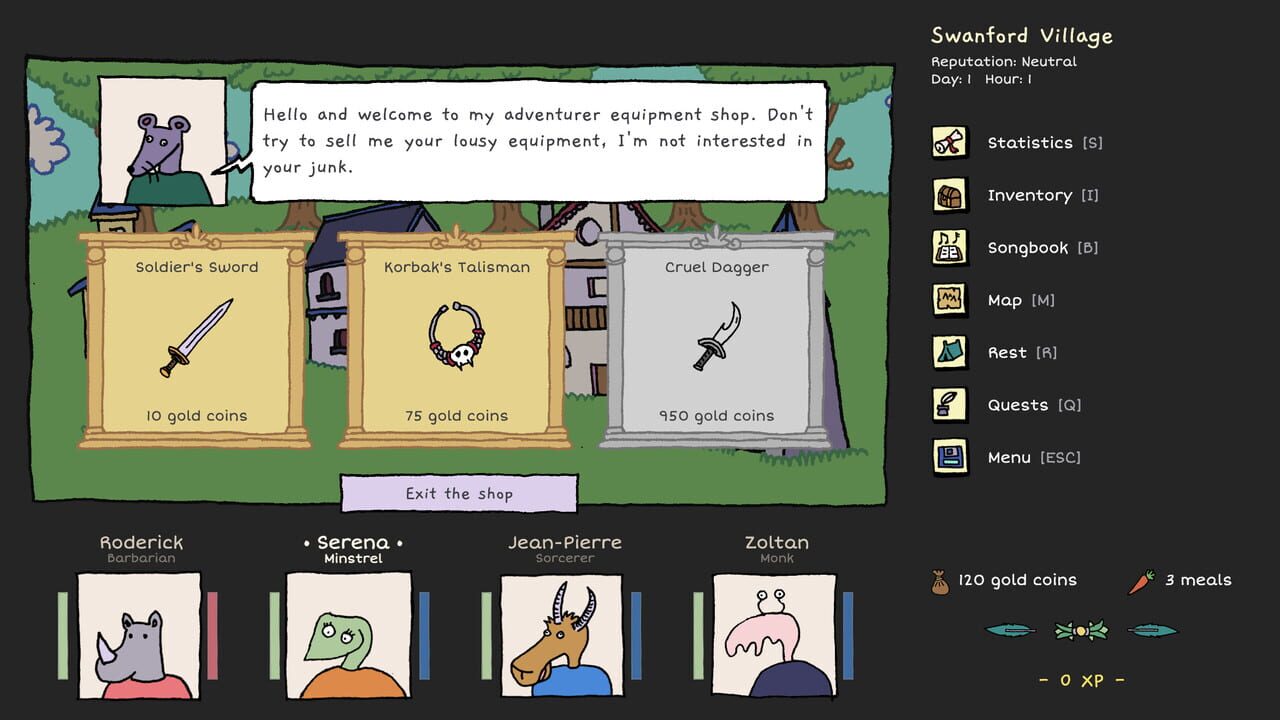 Screenshot de Heroes of the Seven Islands