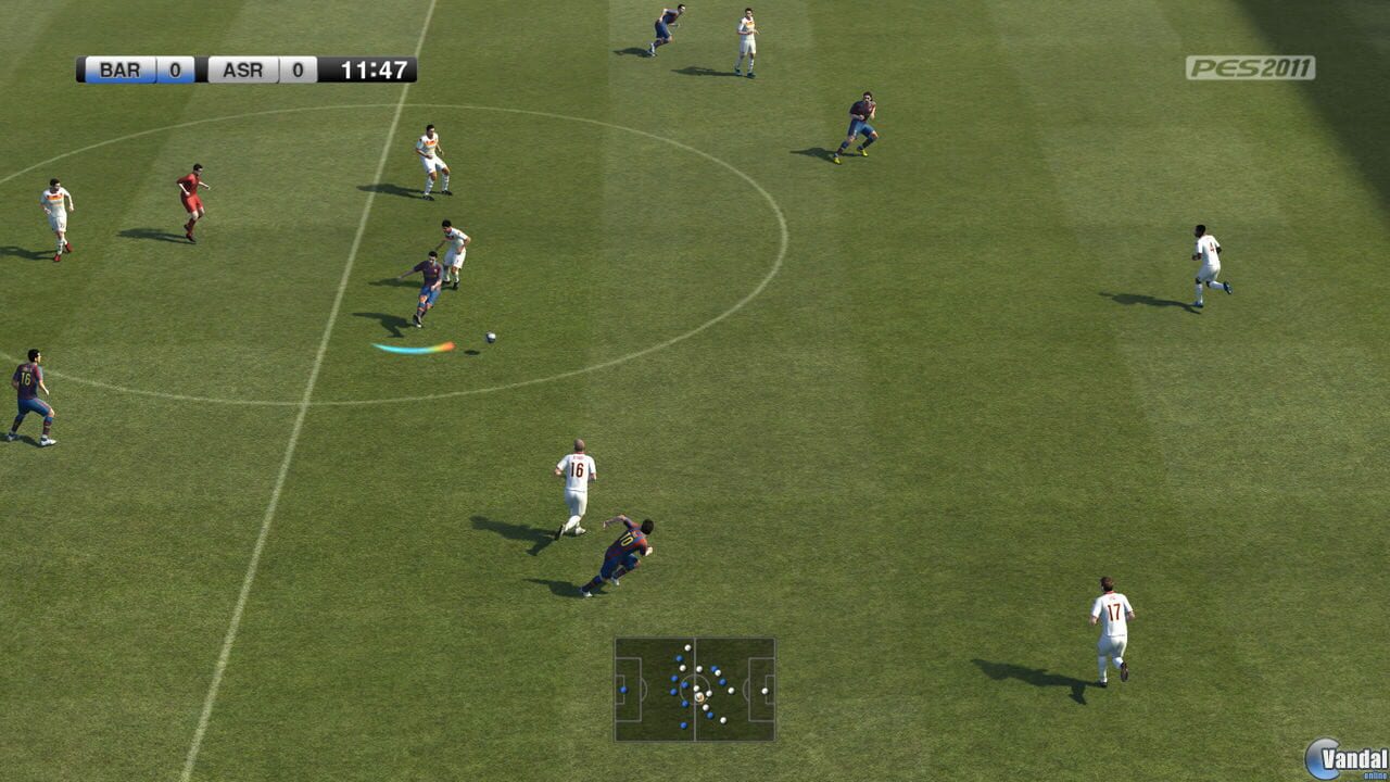 Pro Evolution Soccer 2011 — Screenshot 4
