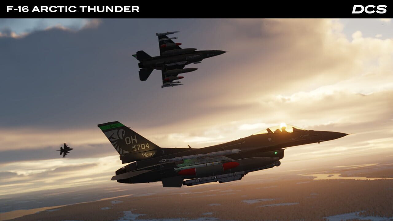 DCS World: F-16C Arctic Thunder Campaign by Reflected Simulations Image