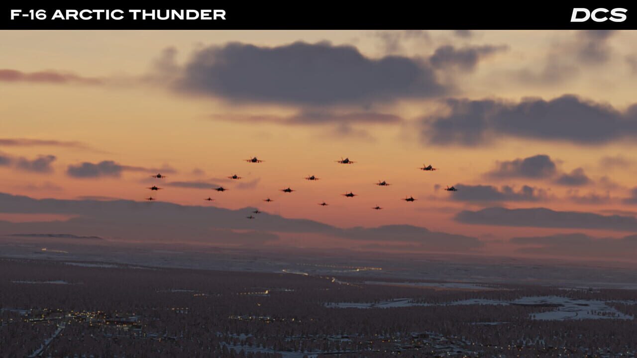 DCS World: F-16C Arctic Thunder Campaign by Reflected Simulations Image