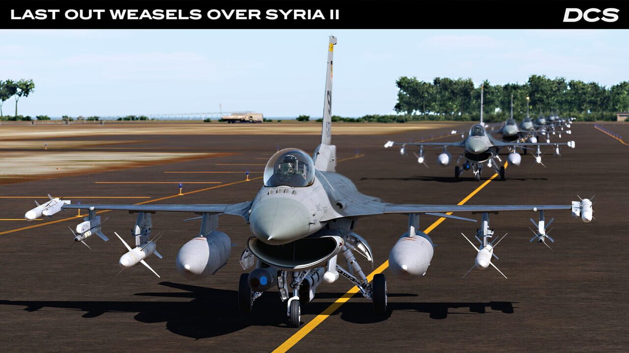 DCS World: F-16C Last Out: Weasels over Syria II Campaign Image