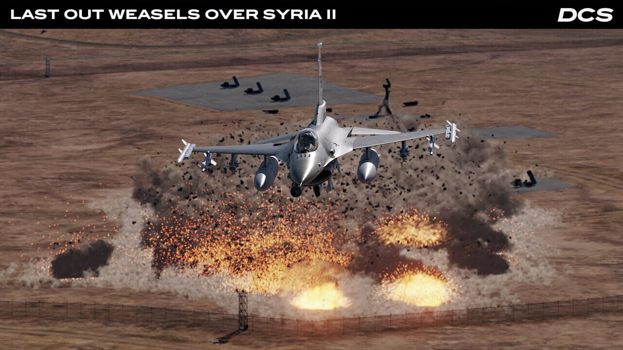 DCS World: F-16C Last Out: Weasels over Syria II Campaign Image