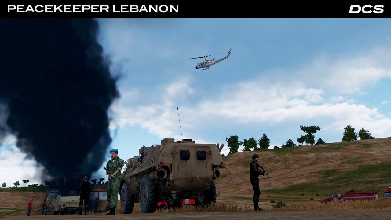 DCS World: UH-1H Peacekeeper Lebanon Campaign by Flying Cyking Image