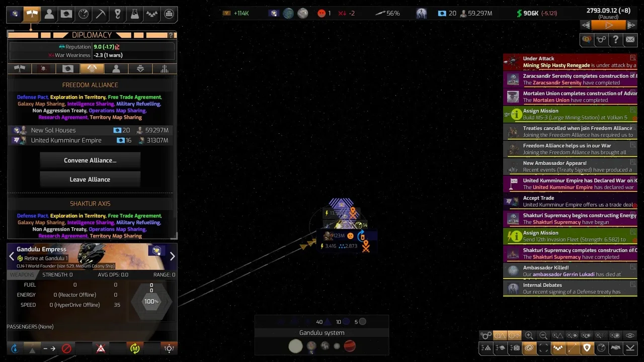Distant Worlds 2: Return of the Shakturi screenshot 19
