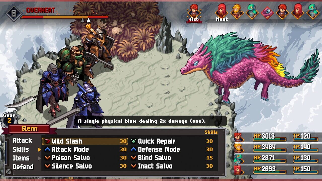 Screenshot de Chained Echoes: Ashes of Elrant