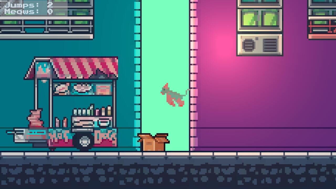 Rooftop Rascal: The Glitch Cat — Screenshot 3