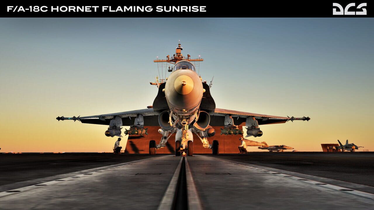 DCS World: F/A-18C Flaming Sunrise Campaign by Sandman Simulations Image