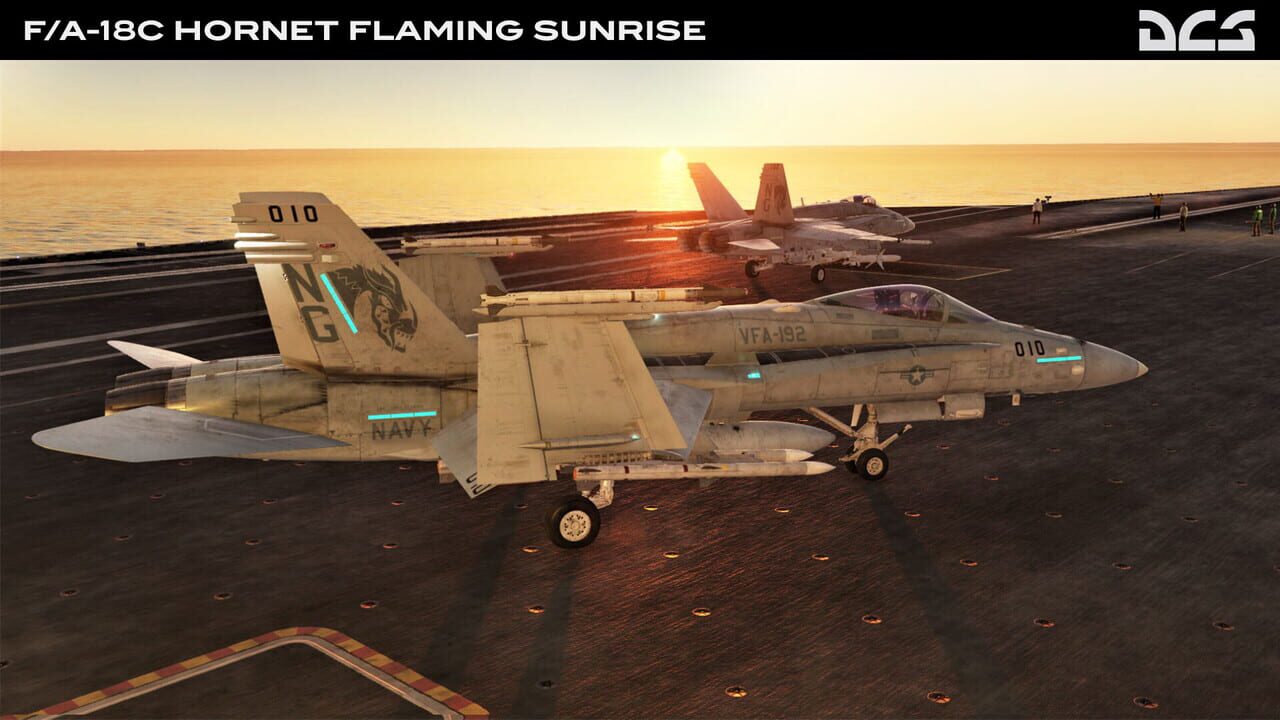 DCS World: F/A-18C Flaming Sunrise Campaign by Sandman Simulations Image