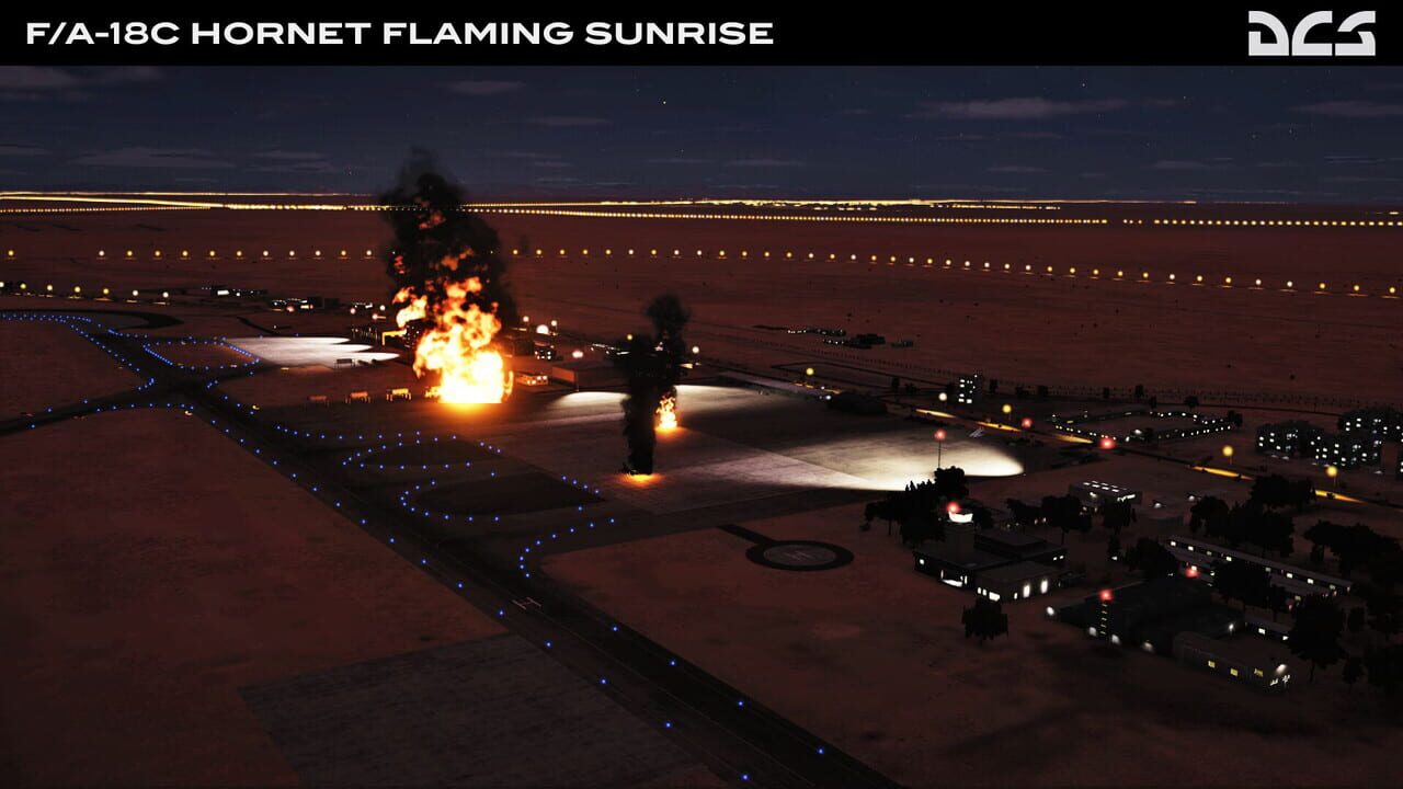 DCS World: F/A-18C Flaming Sunrise Campaign by Sandman Simulations Image