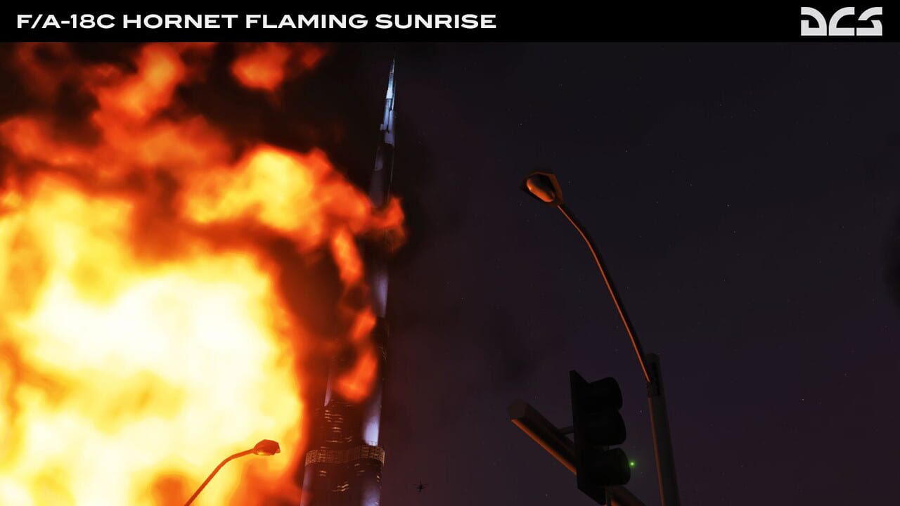 DCS World: F/A-18C Flaming Sunrise Campaign by Sandman Simulations Image
