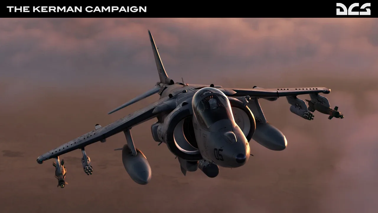 DCS World: AV-8B Kerman Campaign by Ground Pounder Sims screenshot 3