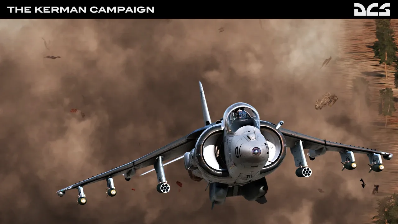 DCS World: AV-8B Kerman Campaign by Ground Pounder Sims screenshot 4