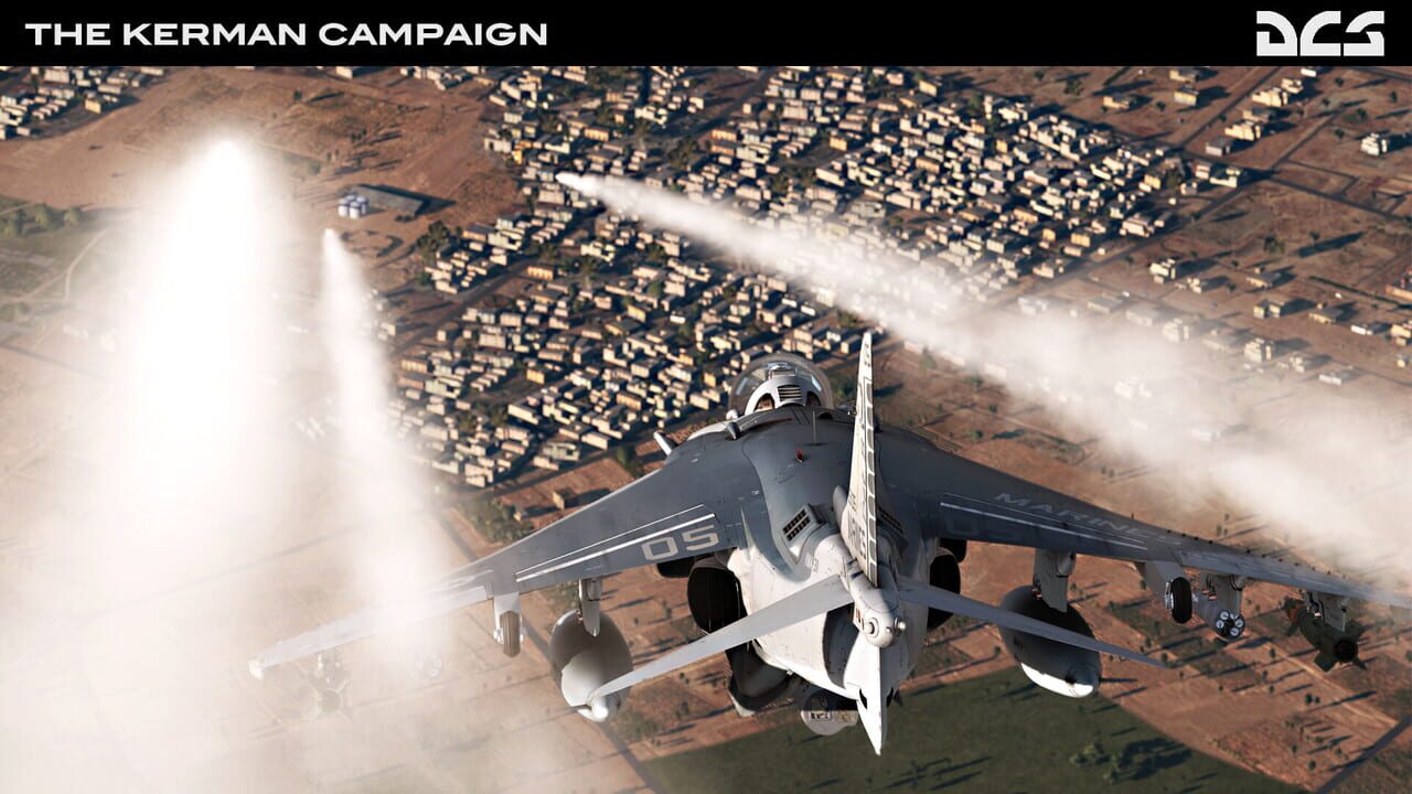 DCS World: AV-8B Kerman Campaign by Ground Pounder Sims Image