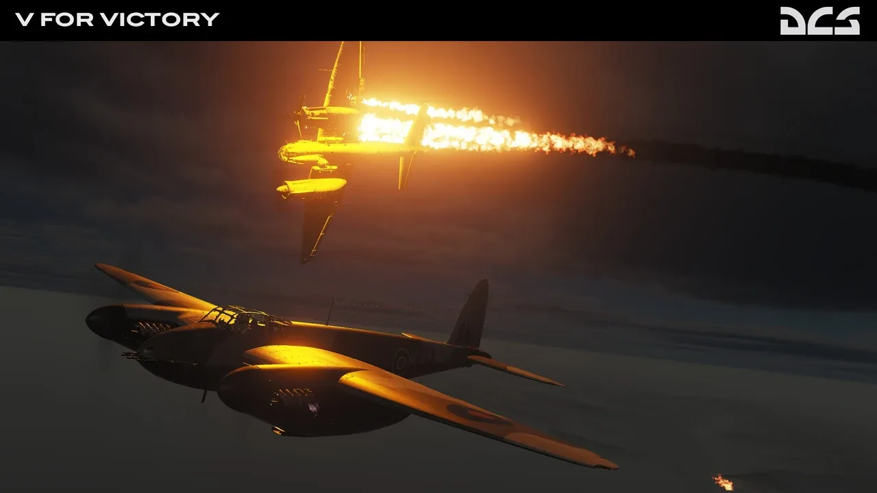 DCS World: Mosquito FB VI - V for Victory Campaign by Reflected Simulations banner