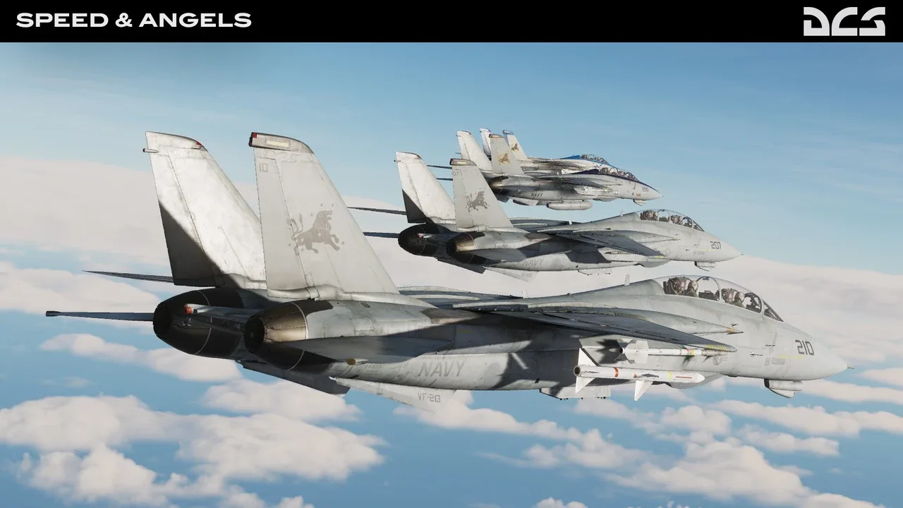 DCS World: F-14 Speed & Angels Campaign by Reflected Simulations screenshot 5