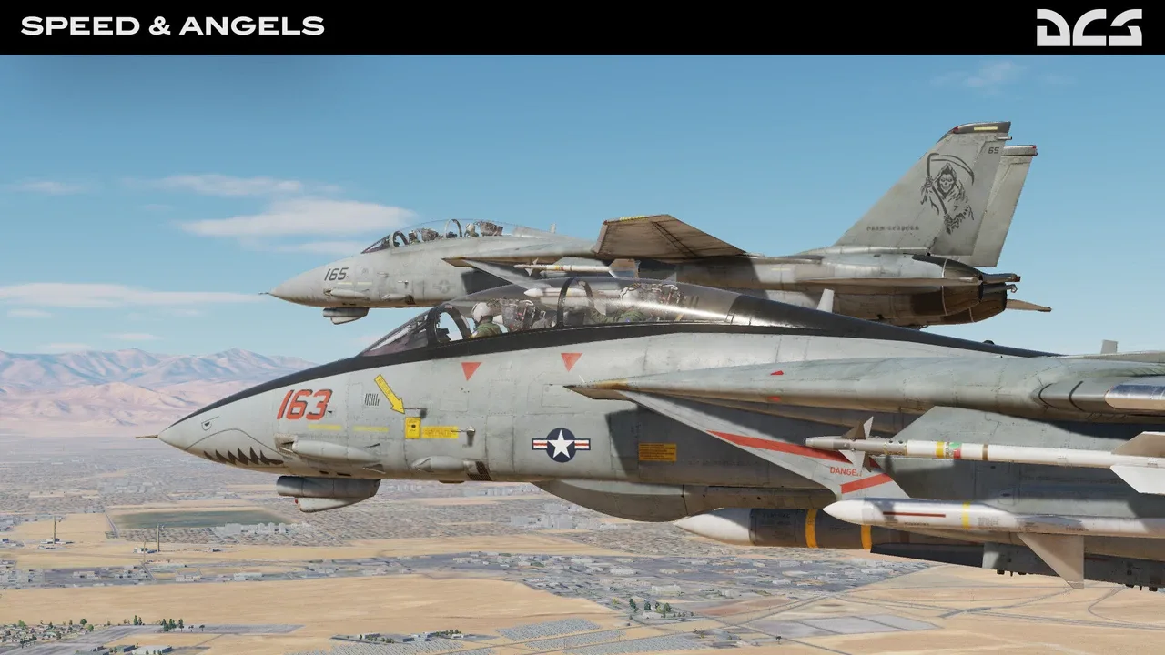 DCS World: F-14 Speed & Angels Campaign by Reflected Simulations screenshot 8