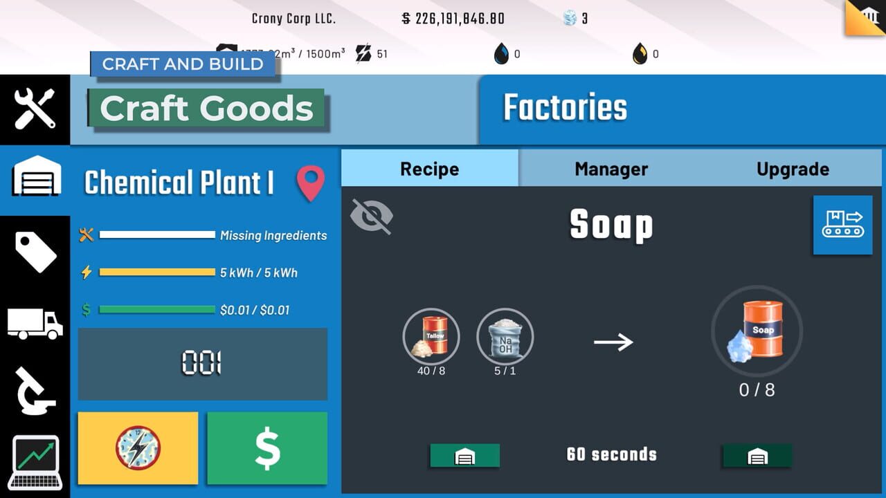 Screenshot de Crony Corp