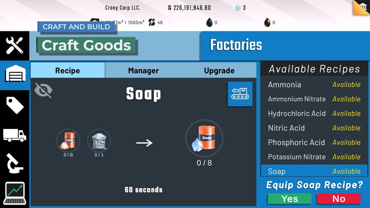 Screenshot de Crony Corp