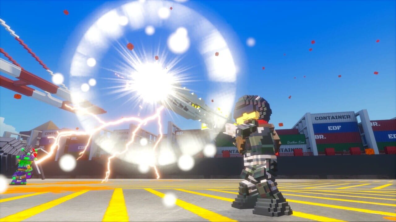 Earth Defense Force: World Brothers 2 - Penetrating Electric Cannon: Recruit Sonic Pile (Long Range) — Screenshot 3