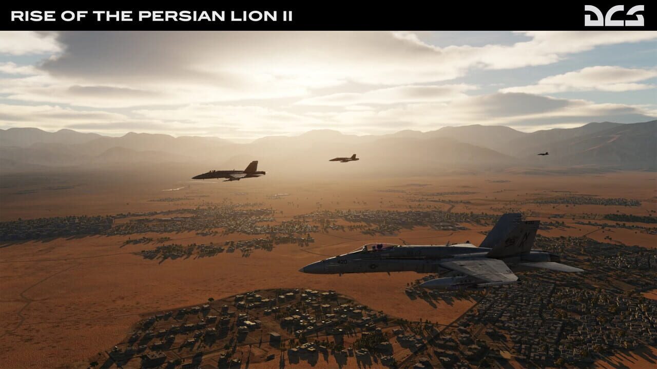 DCS World: F/A-18C Rise of the Persian Lion II Campaign by Badger 633 Image