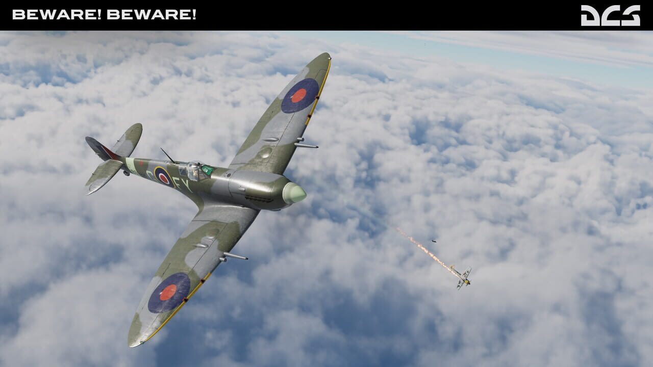 DCS World: Spitfire Beware! Beware! Campaign by Reflected Simulations Image