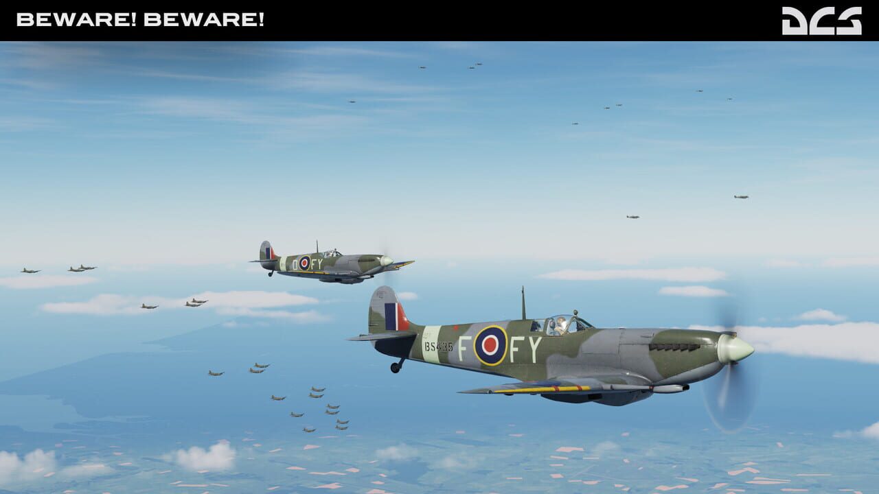 DCS World: Spitfire Beware! Beware! Campaign by Reflected Simulations Image