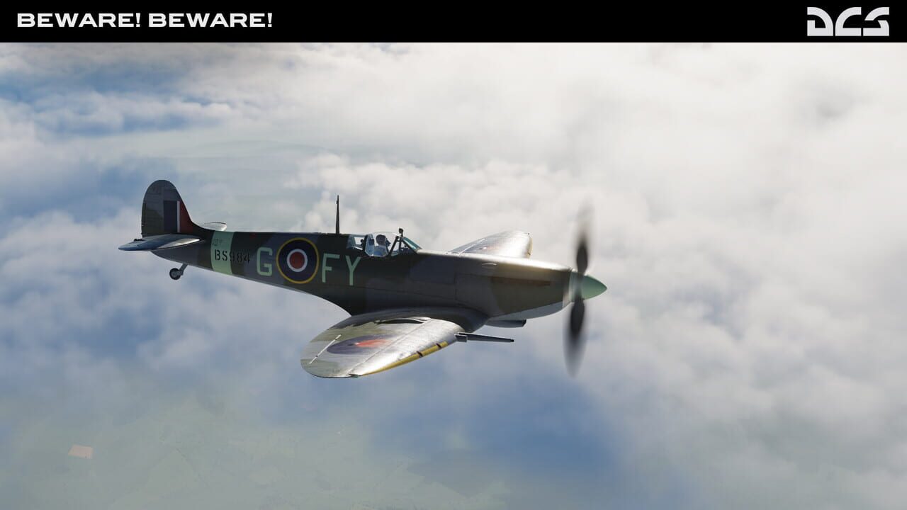 DCS World: Spitfire Beware! Beware! Campaign by Reflected Simulations Image