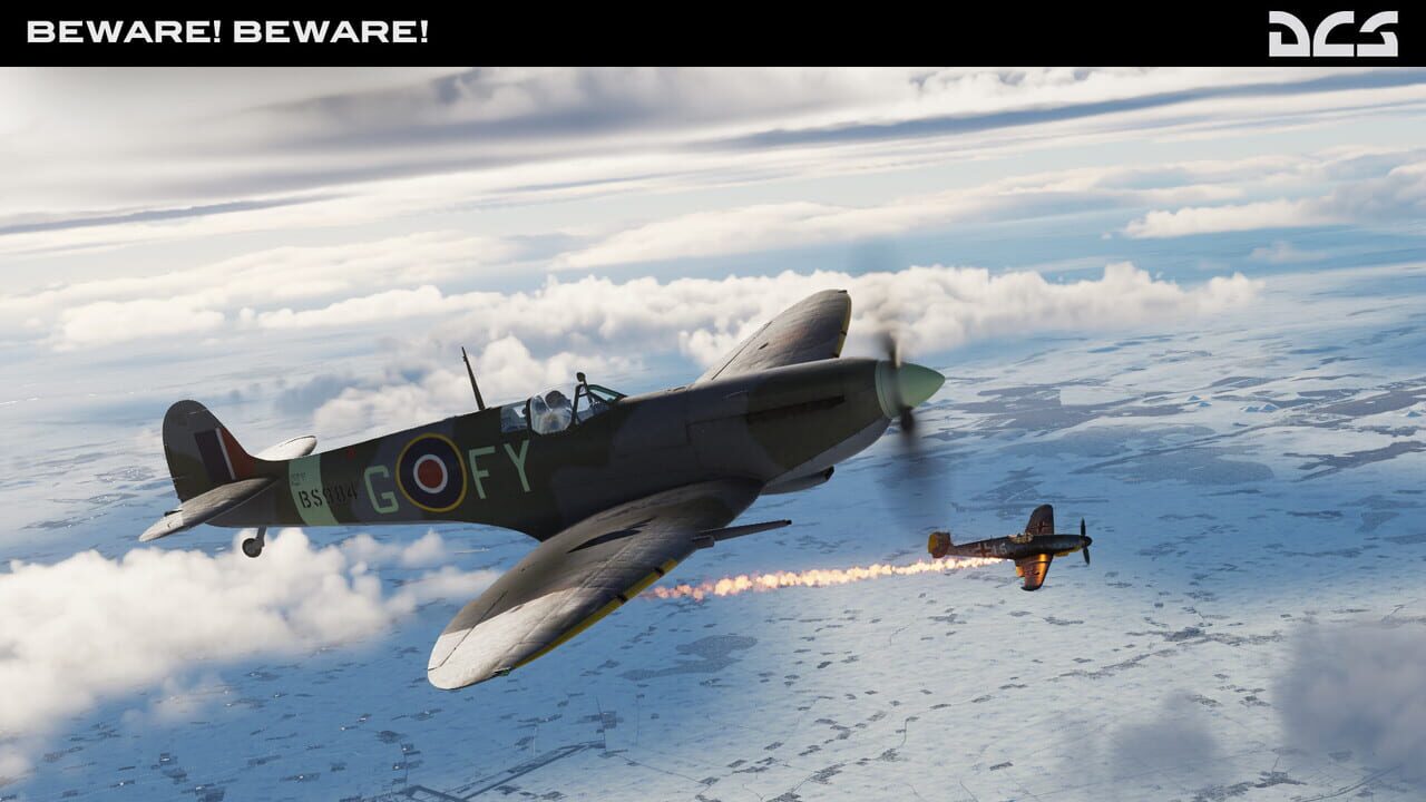 DCS World: Spitfire Beware! Beware! Campaign by Reflected Simulations Image