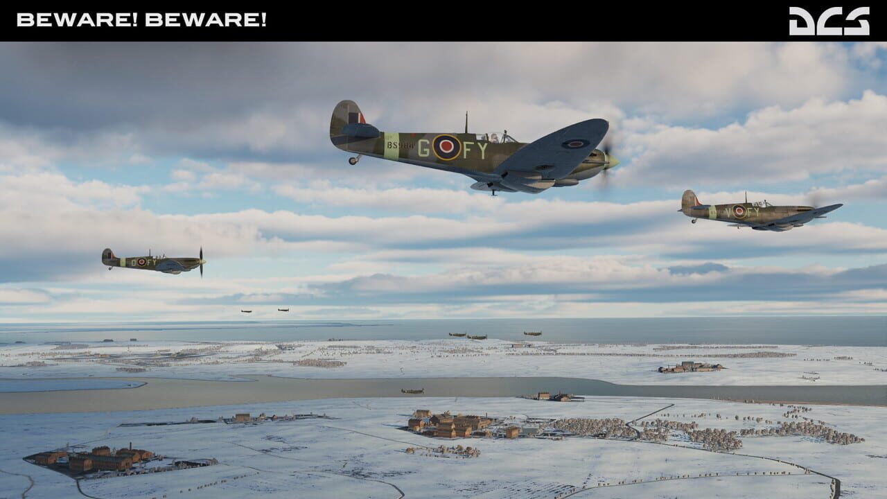 DCS World: Spitfire Beware! Beware! Campaign by Reflected Simulations Image
