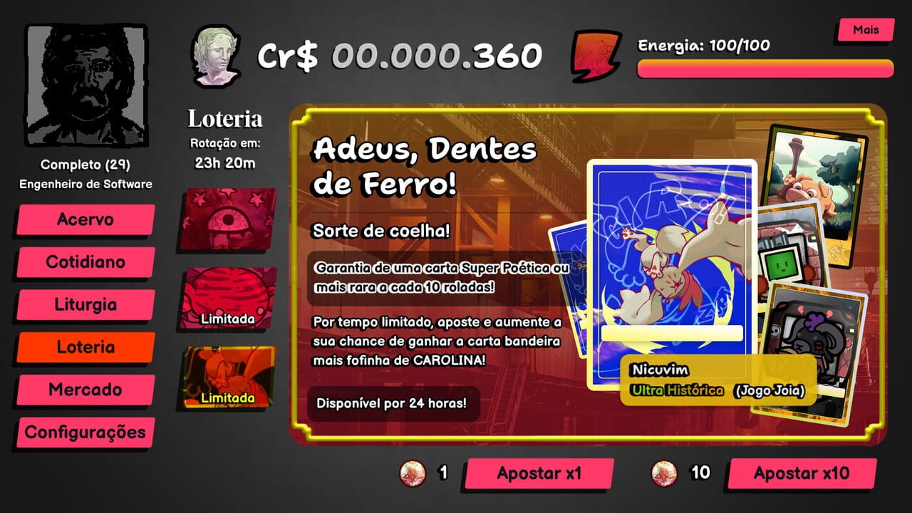 Cartas de Coisas Screenshot 1