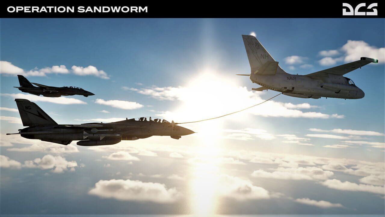 DCS World: F-14B Operation Sandworm Campaign by Sandman Simulations Image