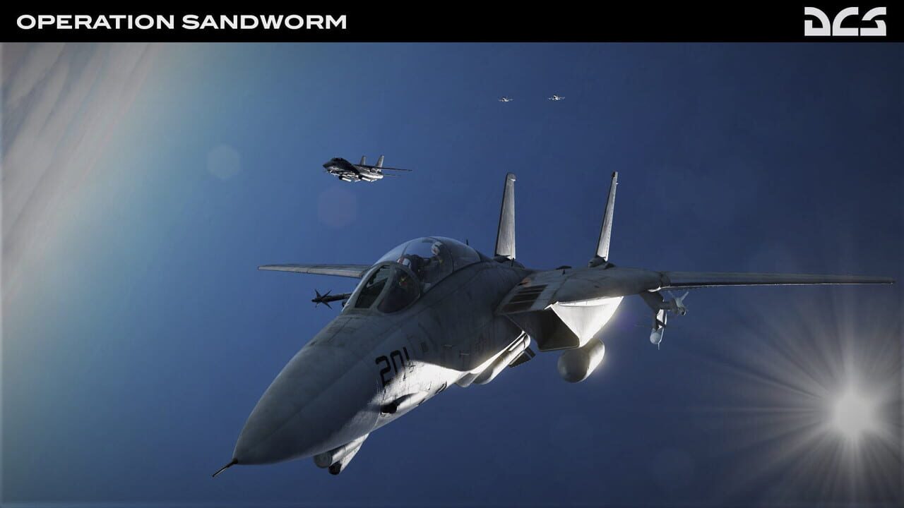 DCS World: F-14B Operation Sandworm Campaign by Sandman Simulations Image