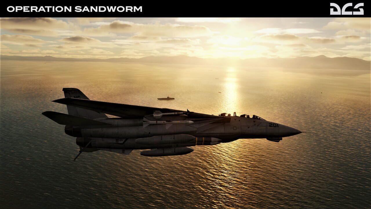 DCS World: F-14B Operation Sandworm Campaign by Sandman Simulations Image