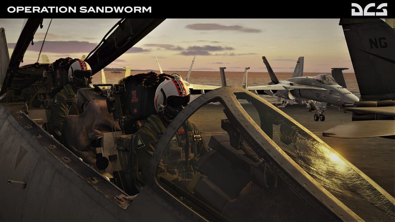 DCS World: F-14B Operation Sandworm Campaign by Sandman Simulations Image